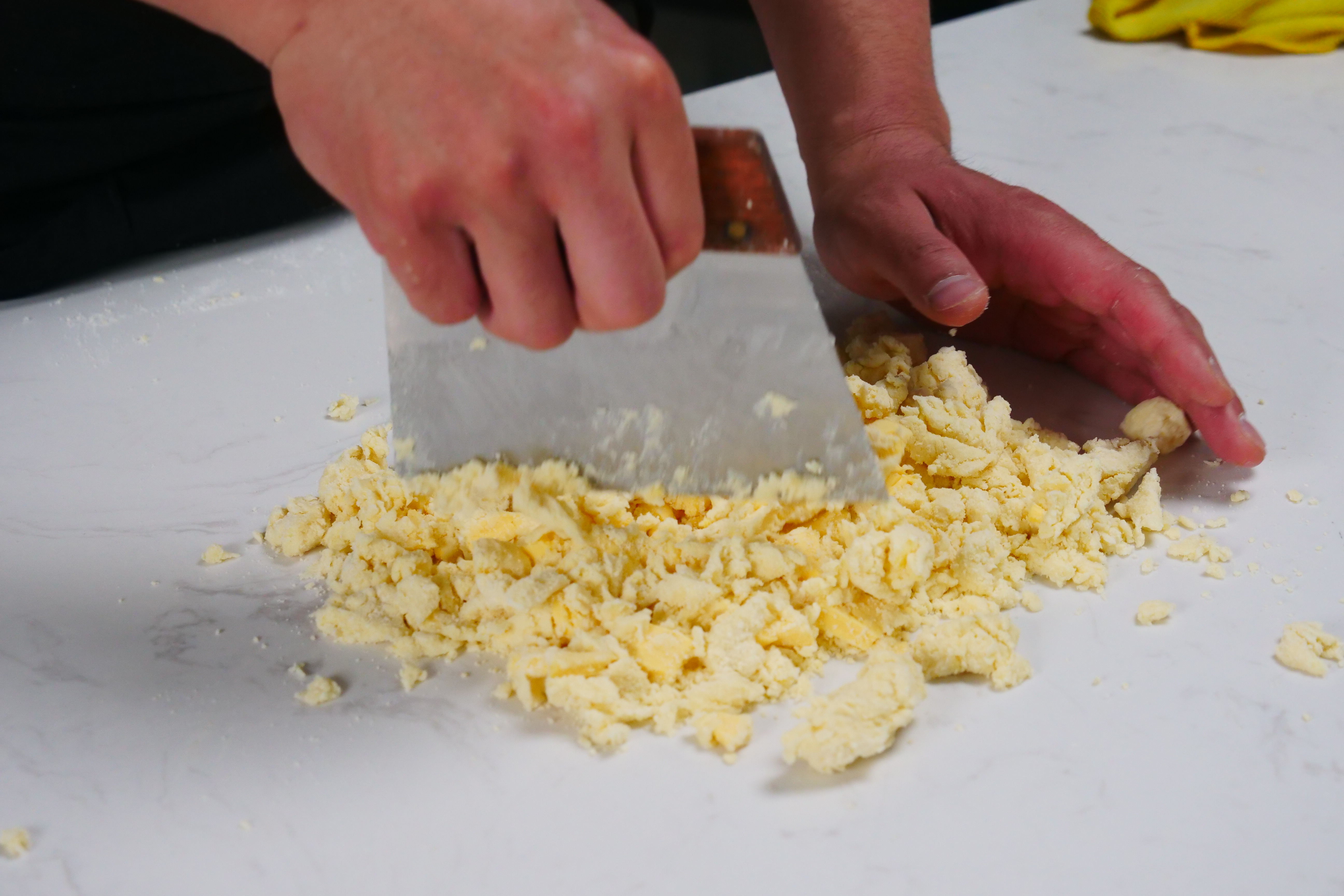 海盐乳酪司康 咸味的司康 圆滚滚的也很美味的做法 步骤10
