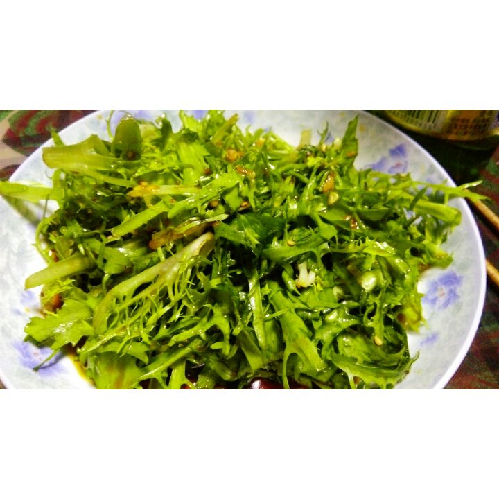 肉丝海蜇拌苦苣