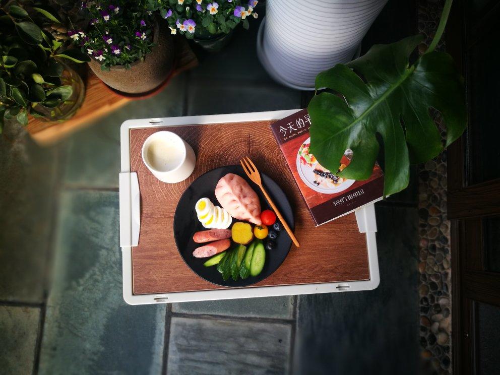 我的彩虹早餐桌