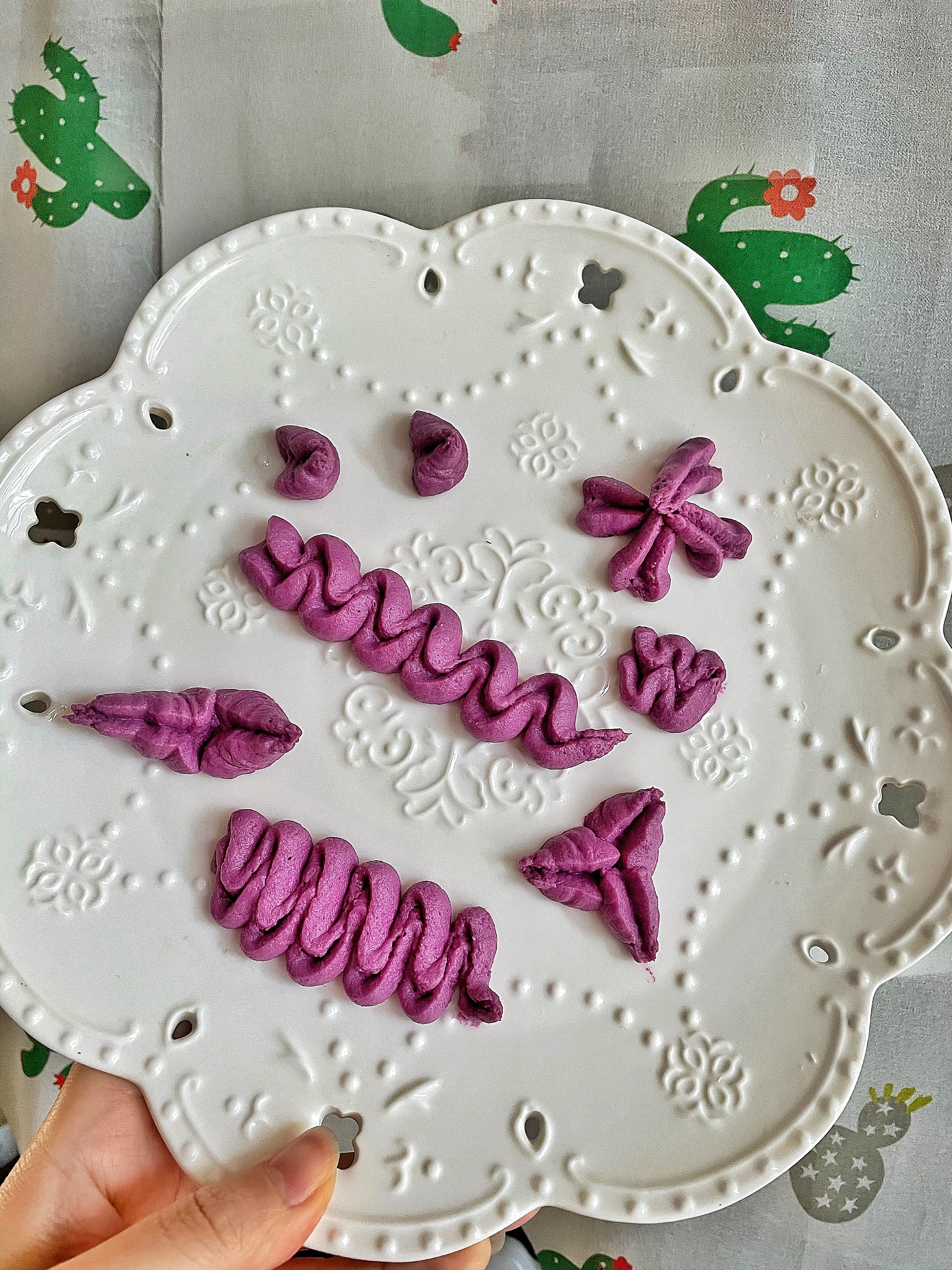 练裱花的紫薯泥的做法