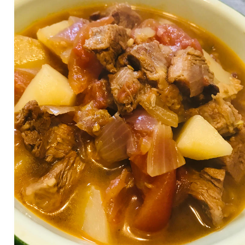 番茄土豆炖牛腩