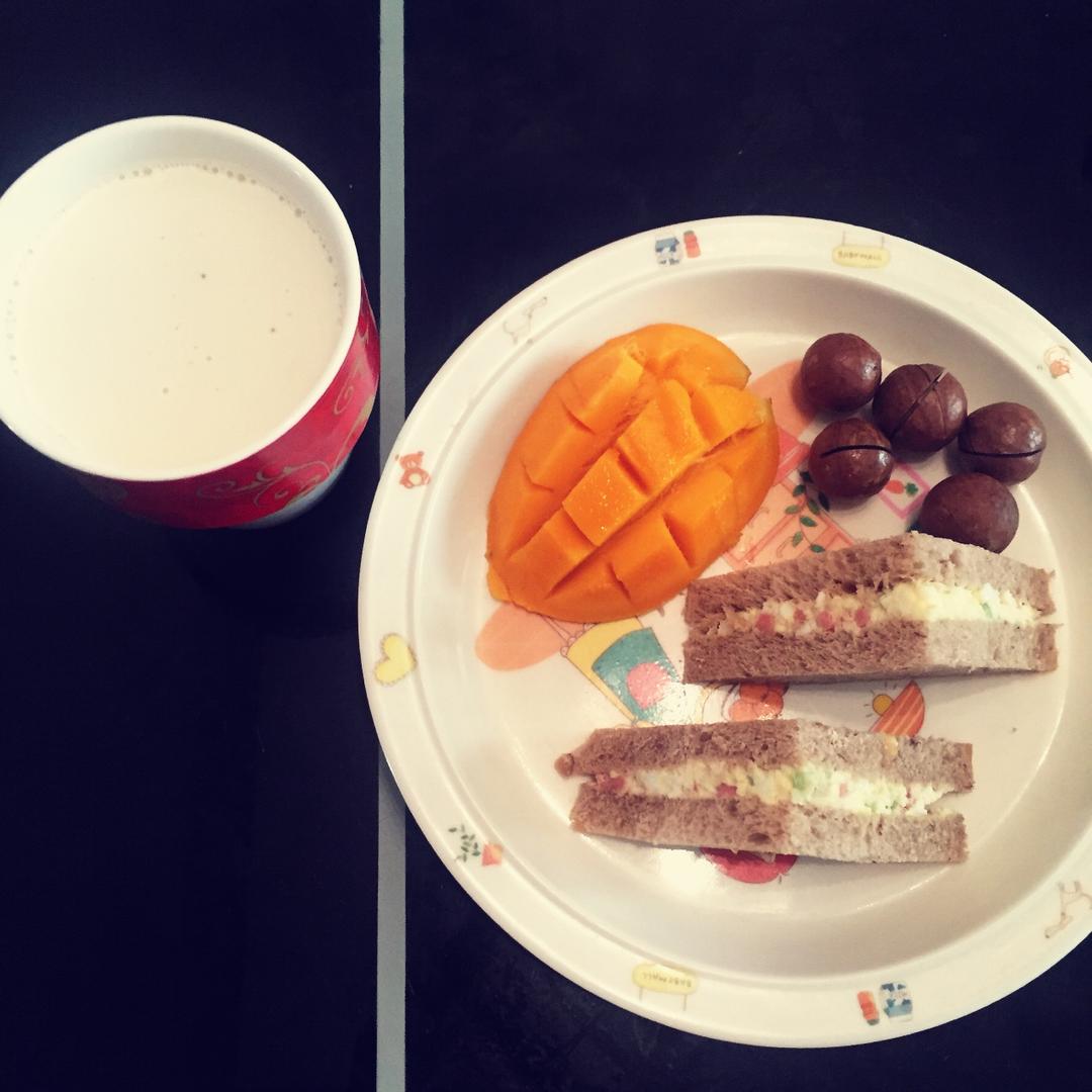 快手美味鸡蛋三明治