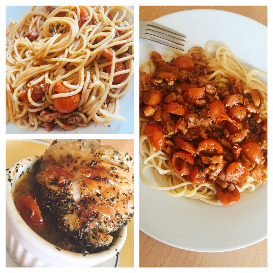 培根番茄意大利面