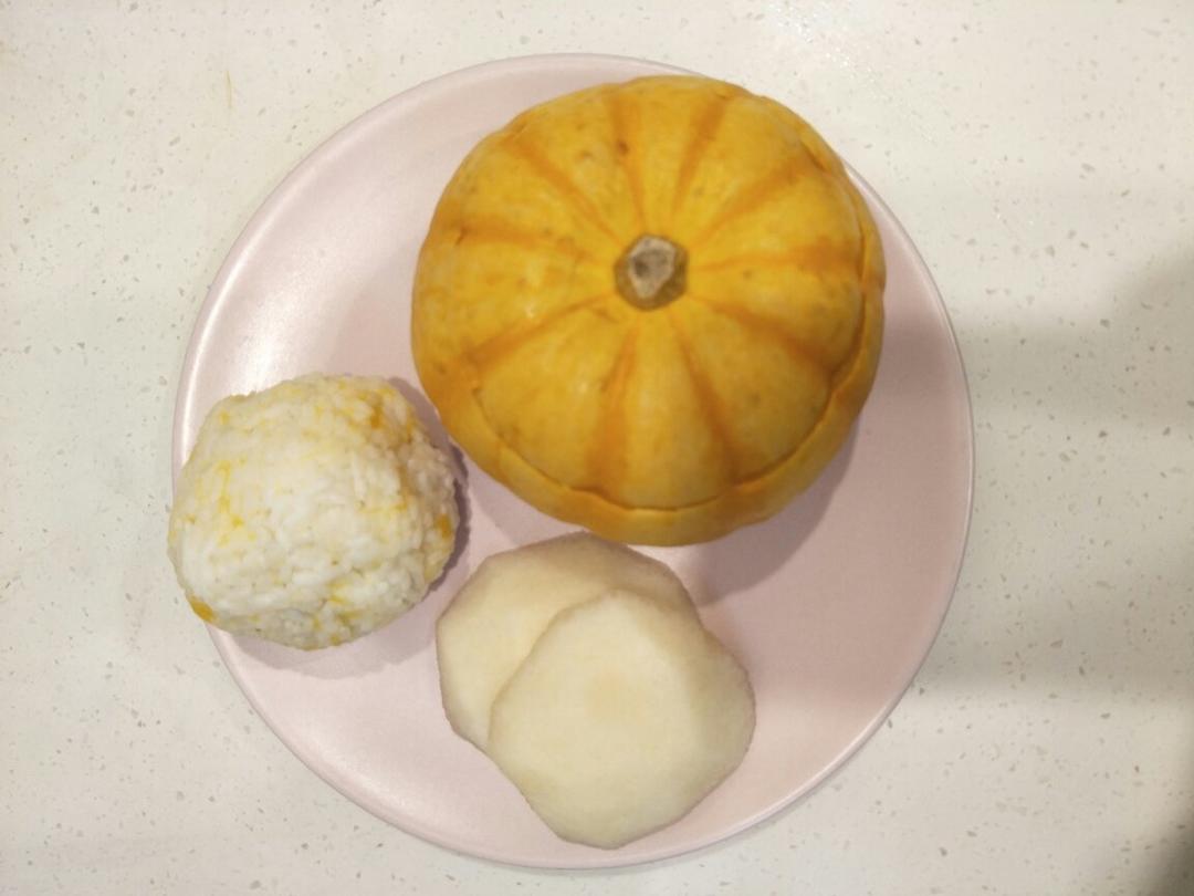 小南瓜牛奶蒸蛋