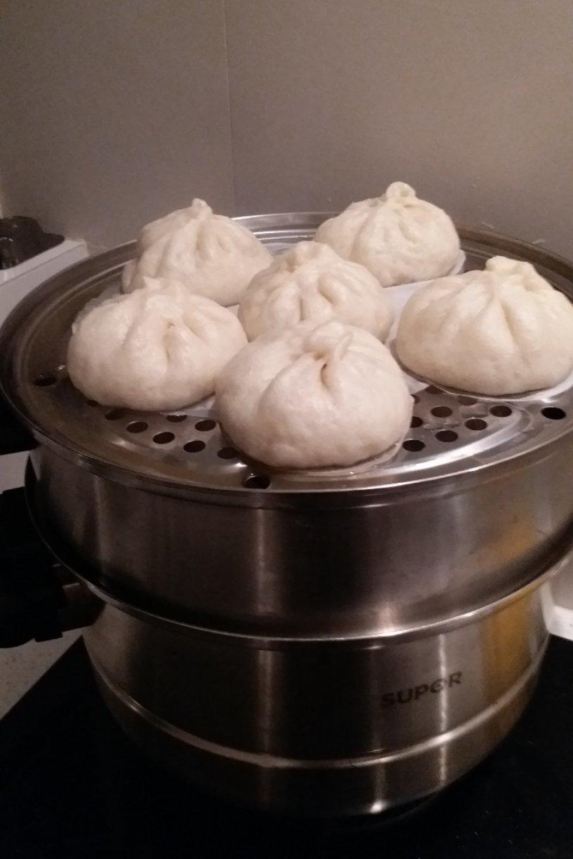 南瓜玫瑰花馒头