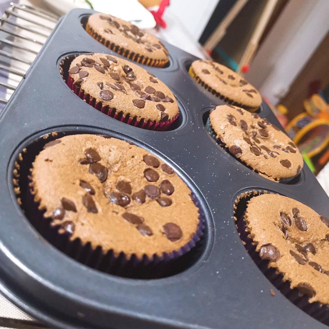 巧克力豆纸杯蛋糕