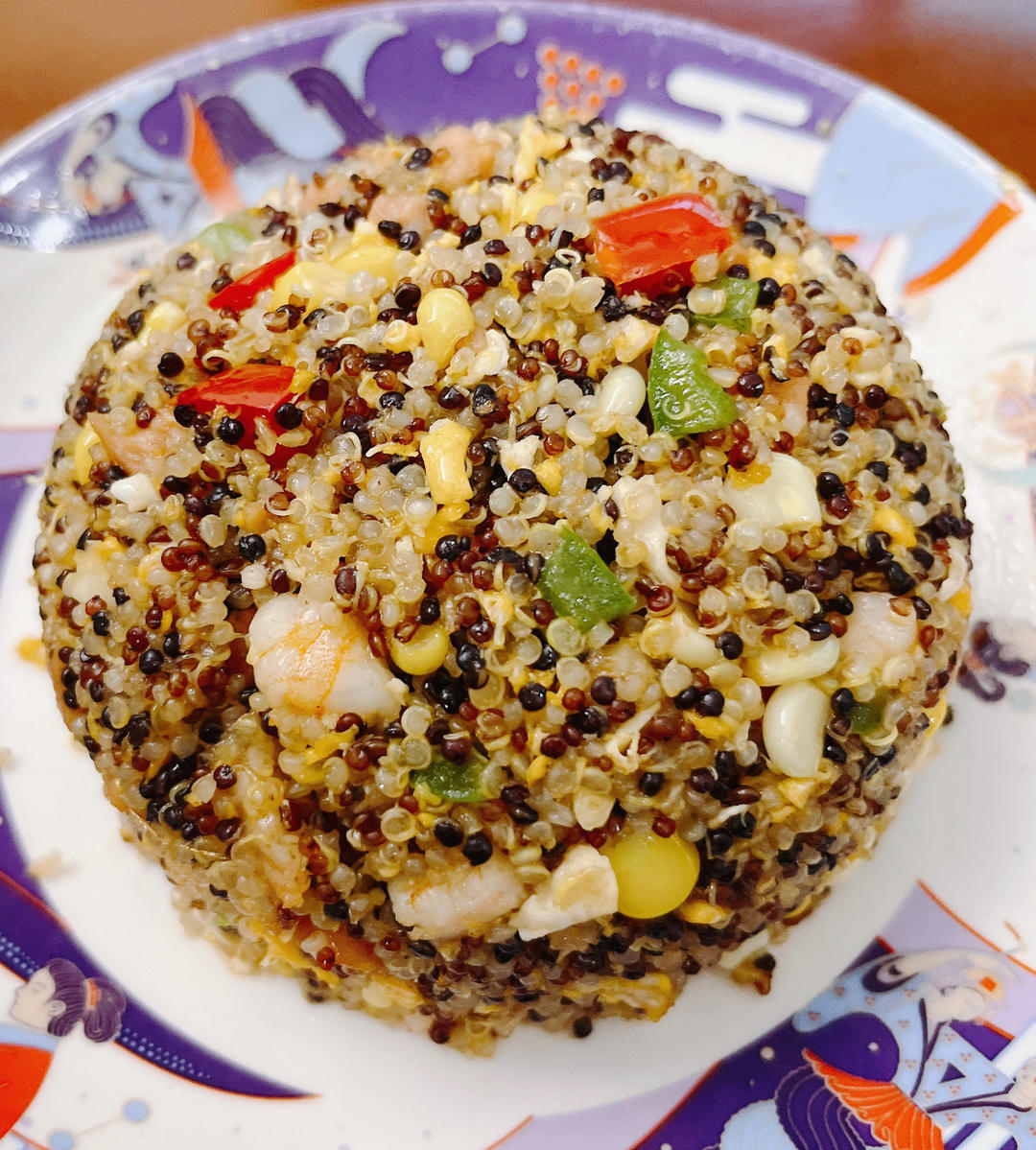 超模最爱藜麦虾仁蔬菜炒饭