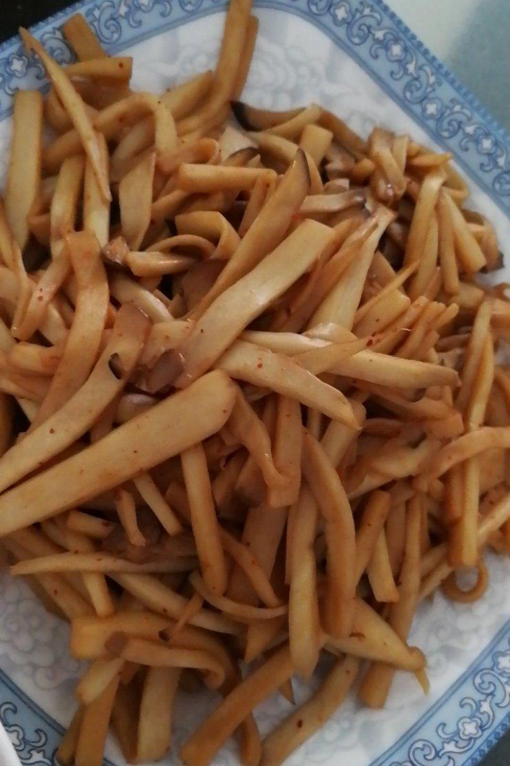 干扁孜然杏鲍菇