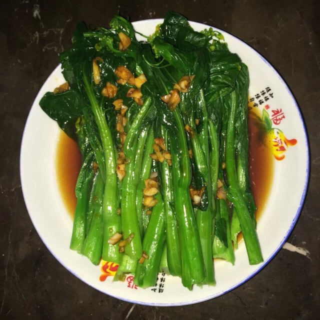 白灼菜心