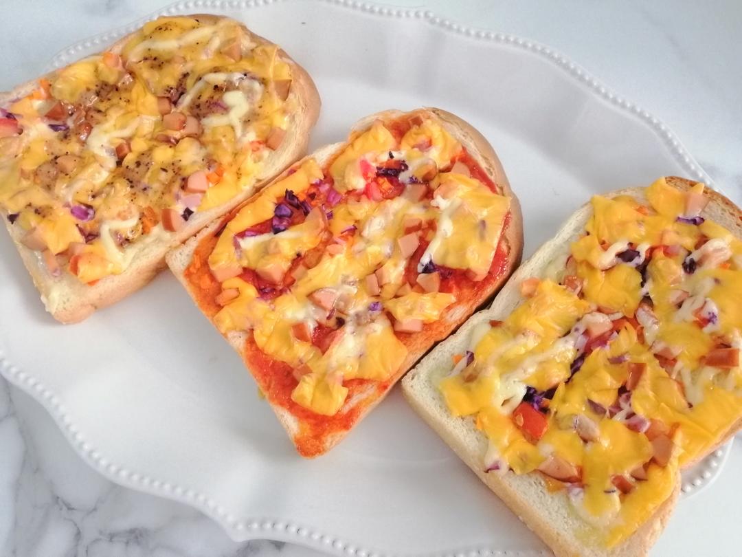 懒人披萨（土司片消耗）