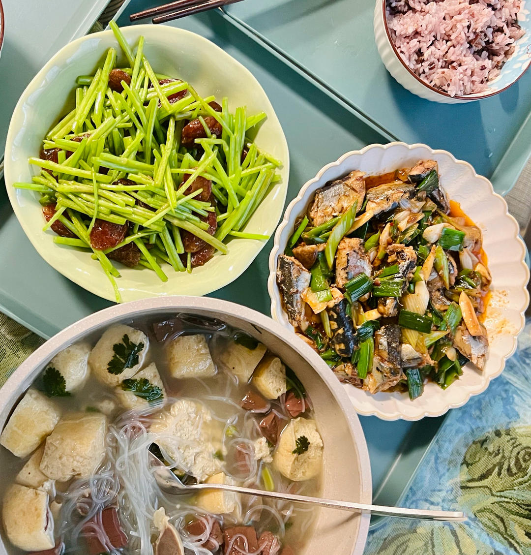 回锅秋刀鱼
