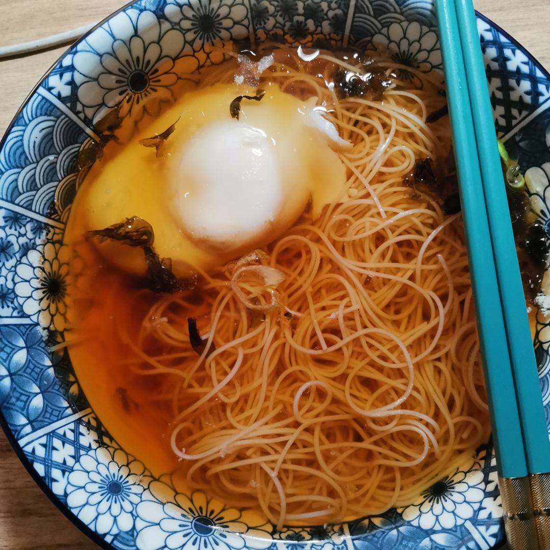 快手清汤面🍜这样做才好吃｜汤底是关键!!