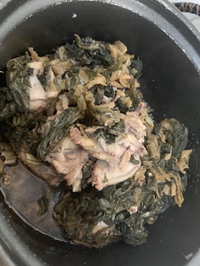 梅菜干焖猪肉