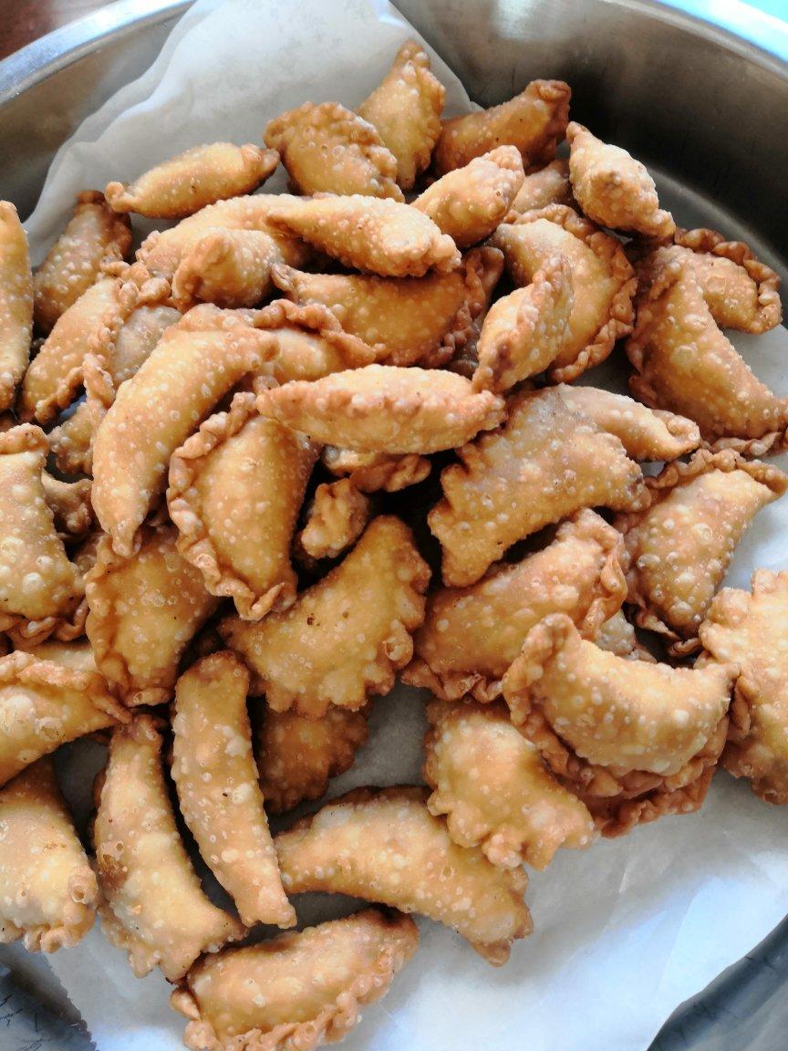 年货～炸角仔(附捏花边视频)