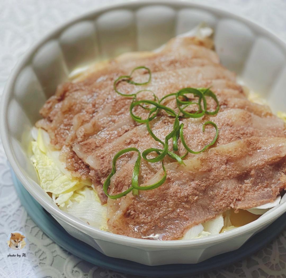 虾酱蒸五花肉的做法