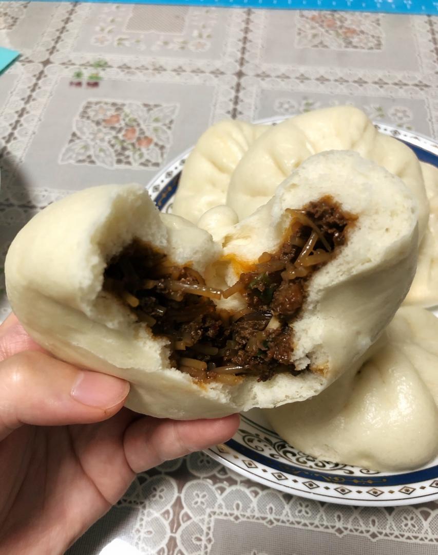 肉末粉丝包 Glass Noodle Dumplings