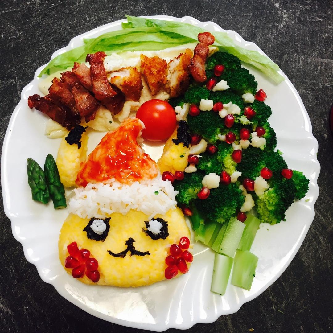 西兰花圣诞树