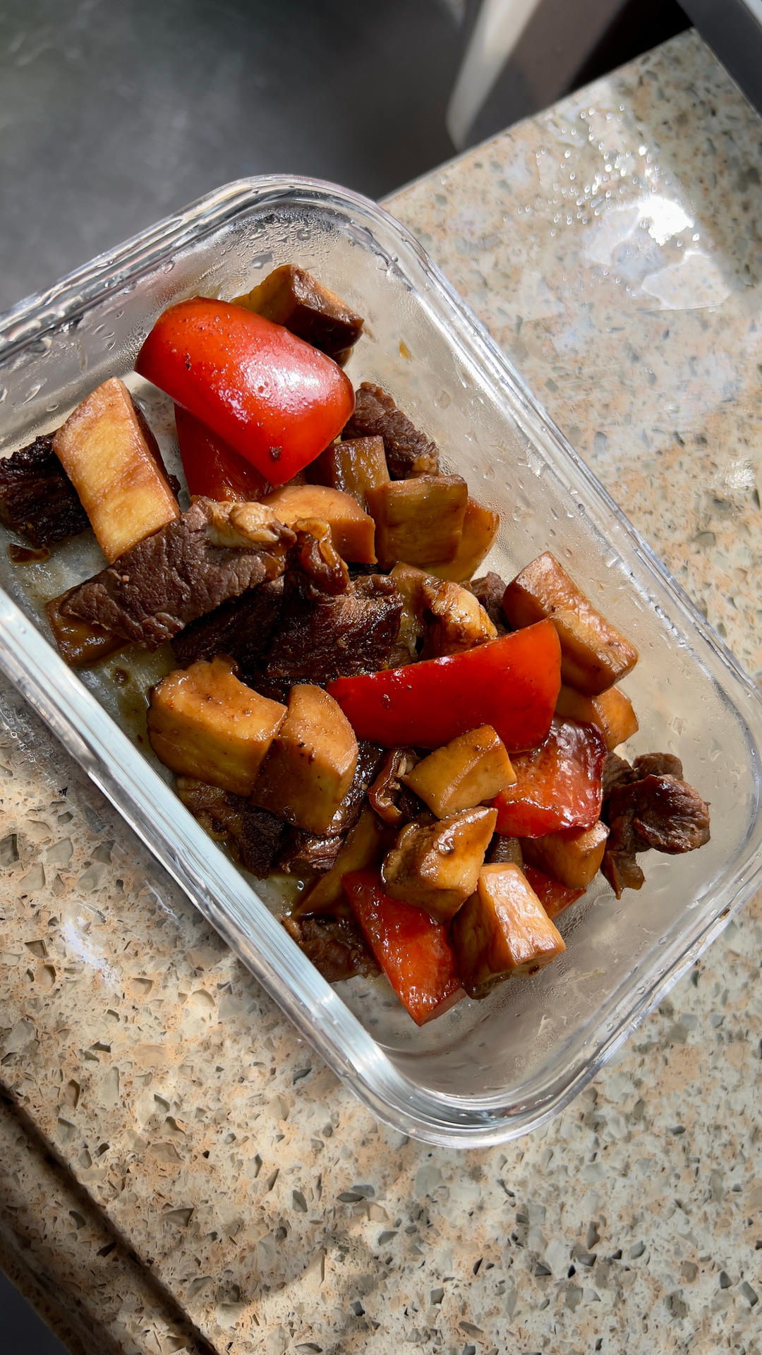 吃肉不长肉 黑椒牛排炒杏鲍菇