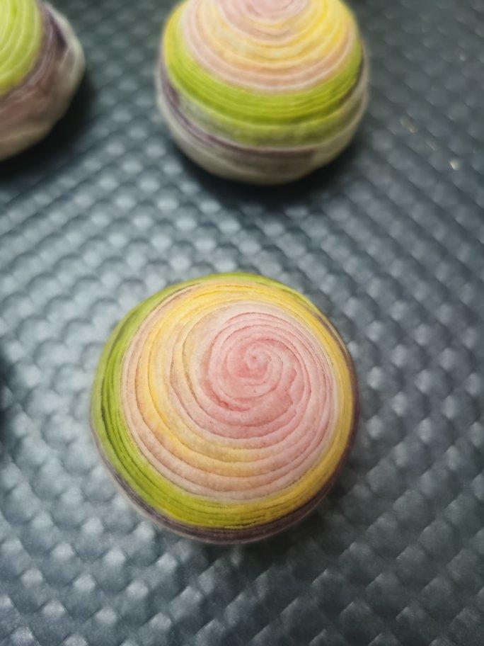 彩虹酥 螺旋酥 五彩酥 各种酥 史上步骤最详细