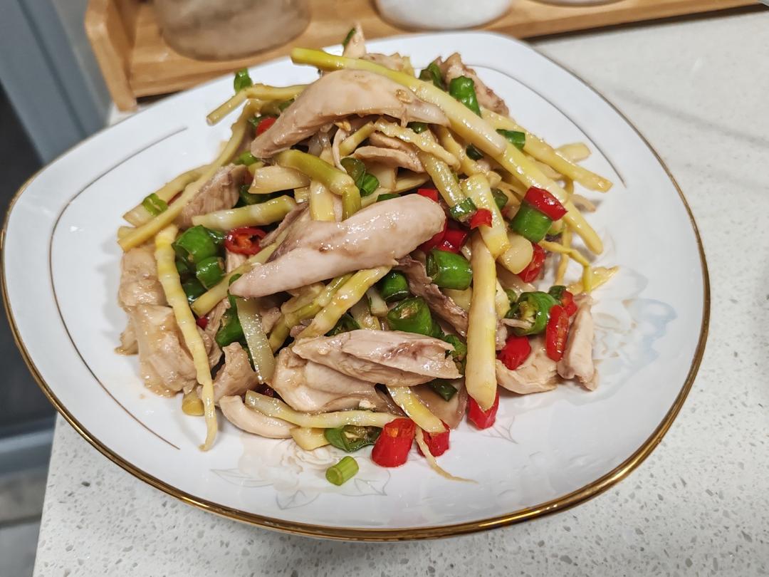 凉拌手撕鸡腿