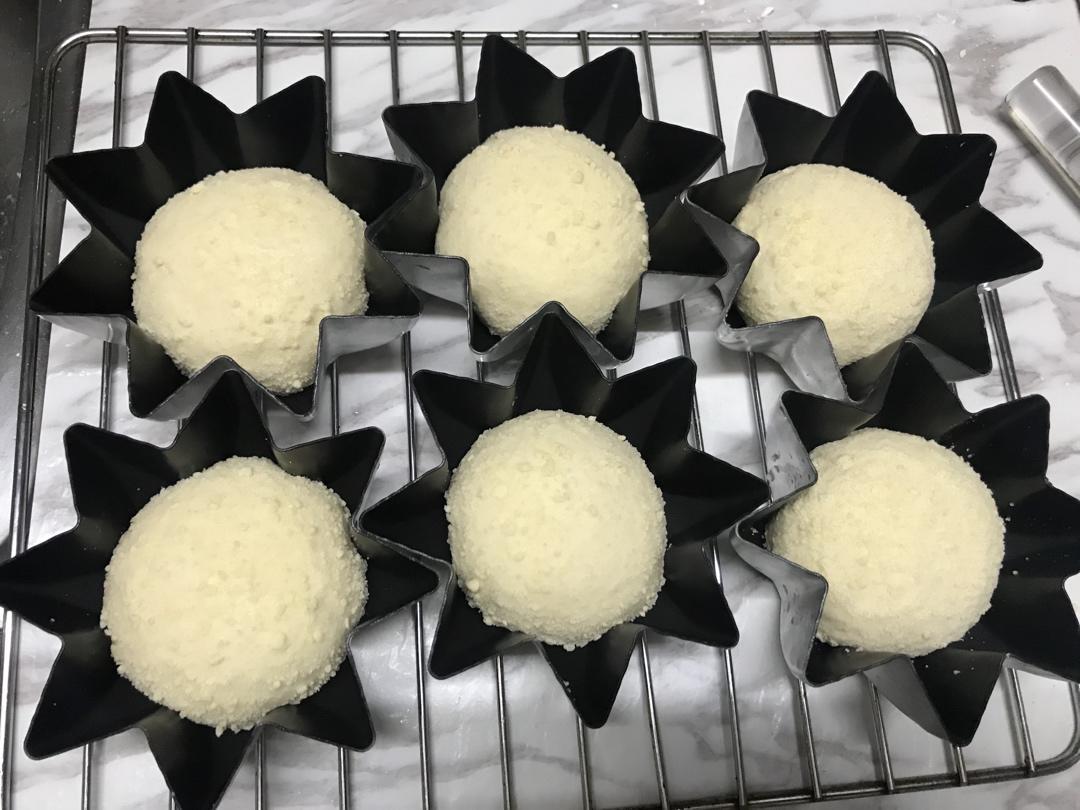 香橙卡士达星星包