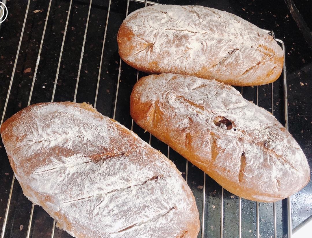 黑麦核桃红糖面包