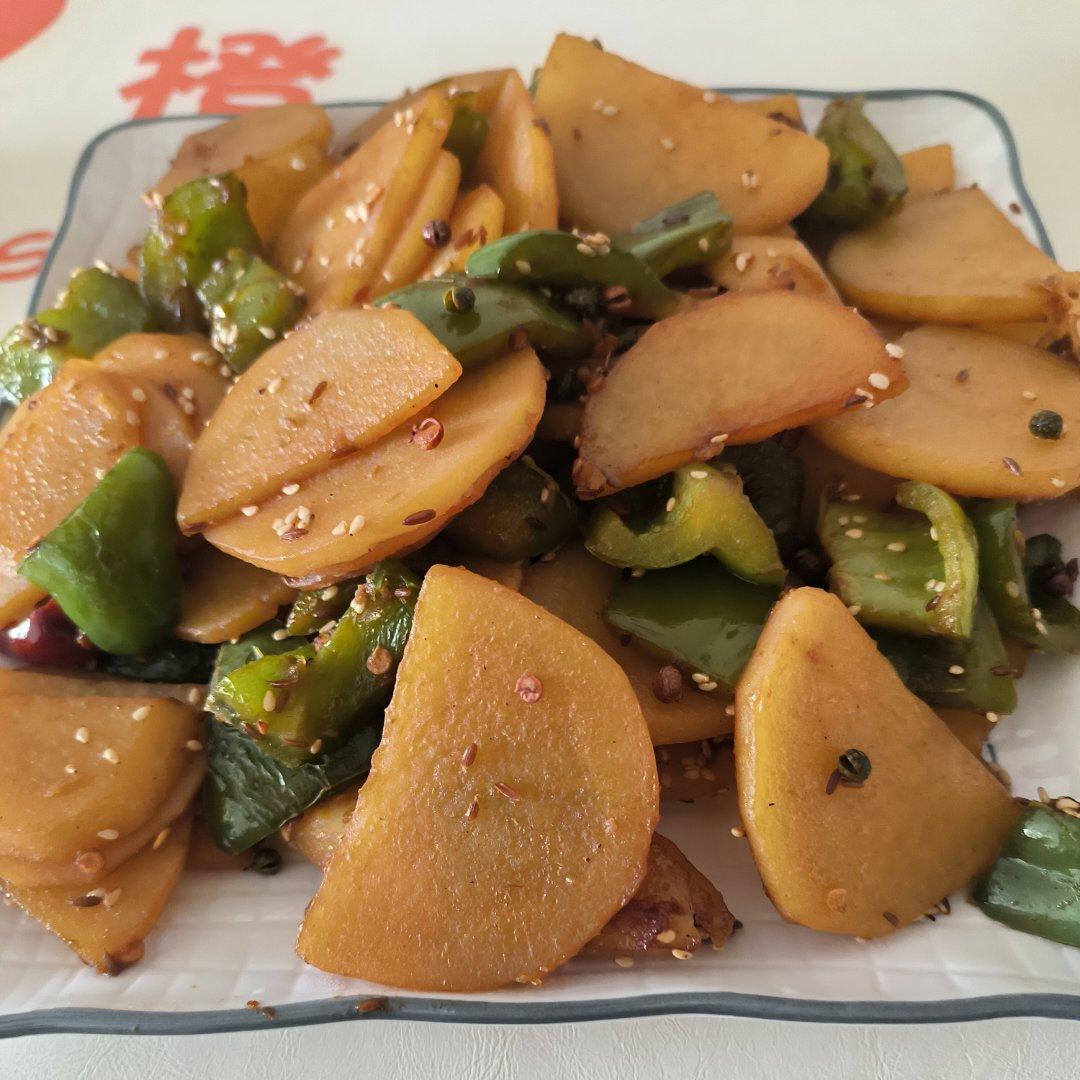 干锅土豆片（麻辣味，非油炸）