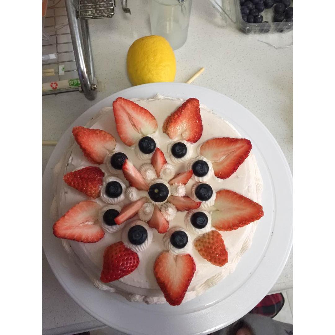 《Tinrry+》草莓奶油蛋糕（8寸配方）