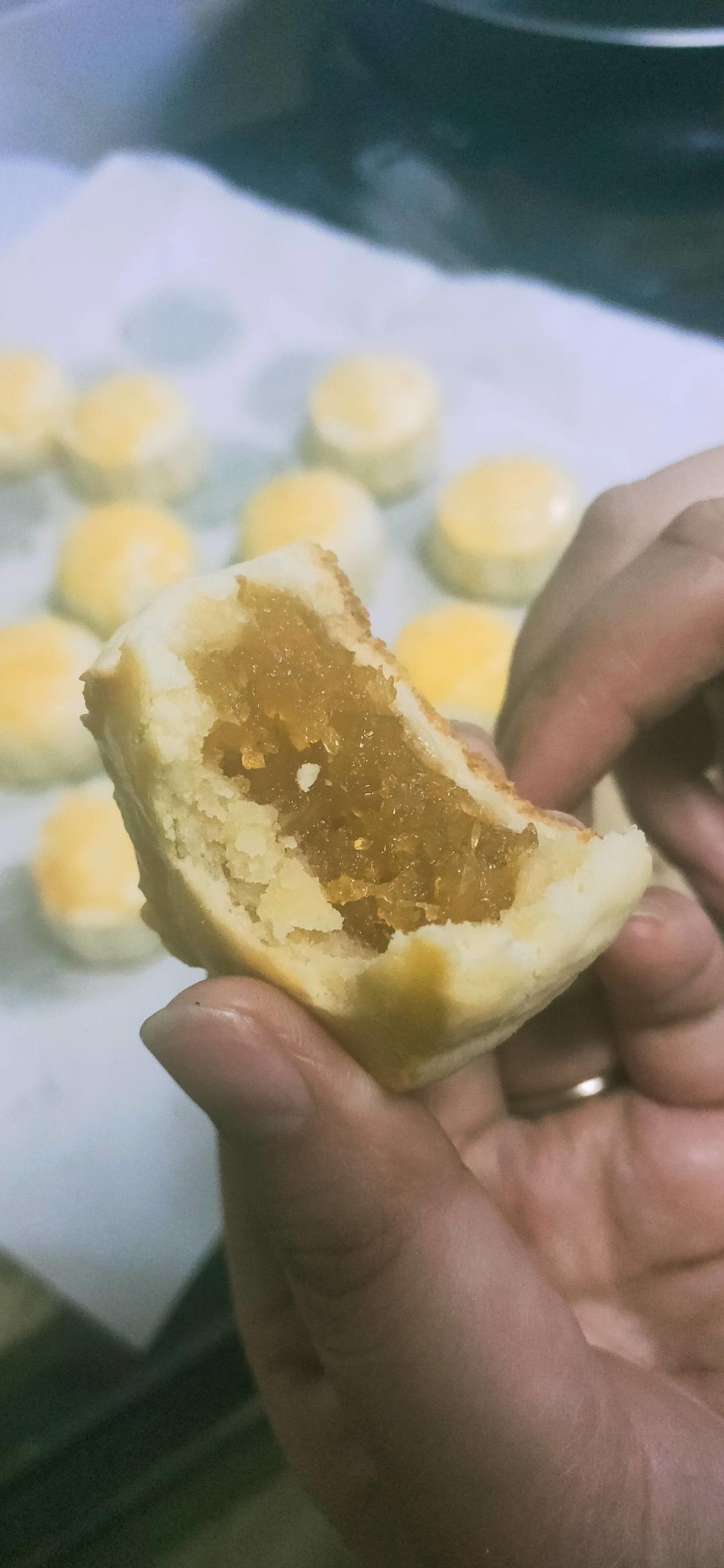 凤梨酥饼➕酸甜可口的纯凤梨馅