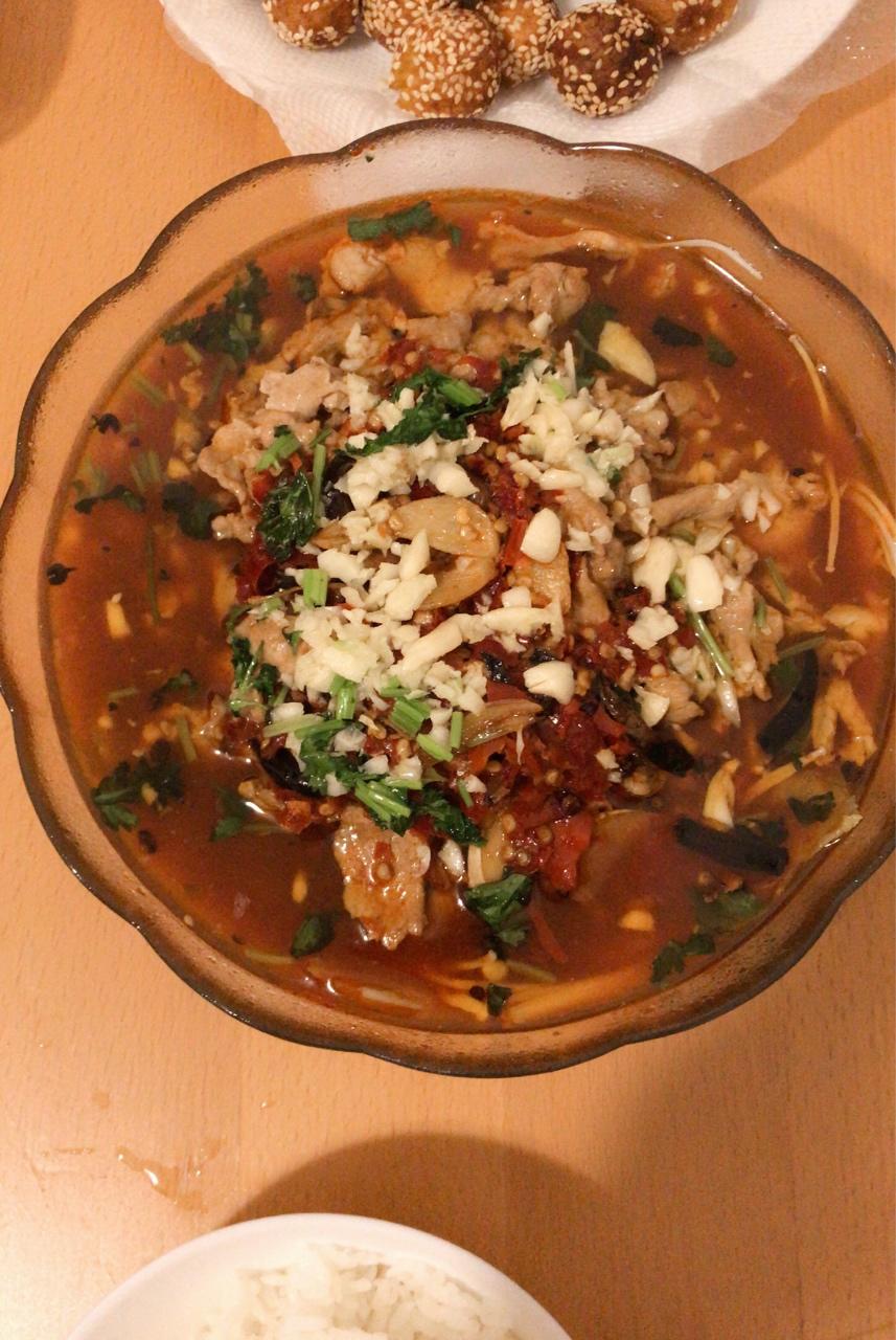 水煮肉片（吃不够的下饭菜）