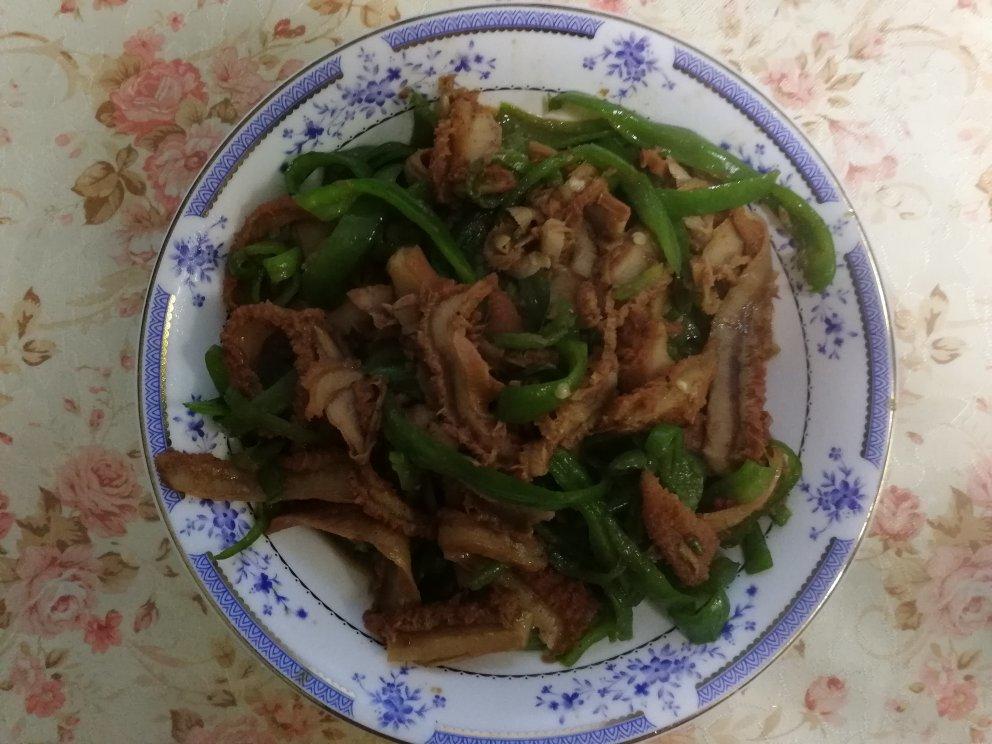 青椒炒牛肚