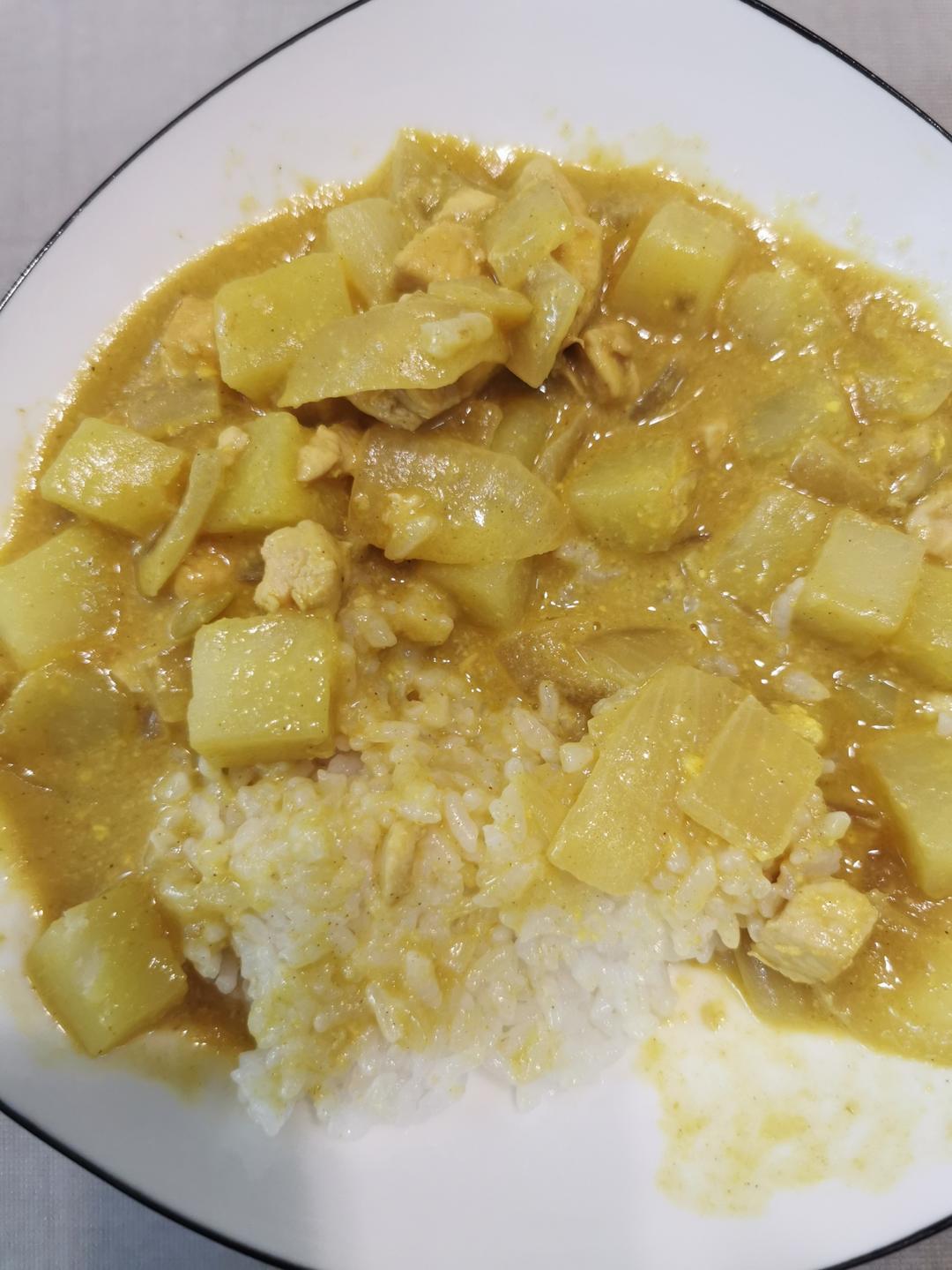 留学时的方子，泰国同学真传！——泰式咖喱鸡