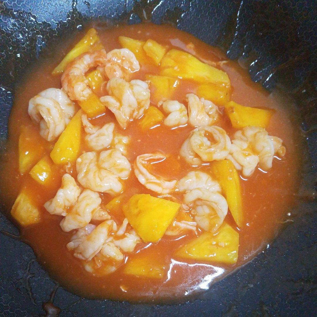 菠萝虾球
