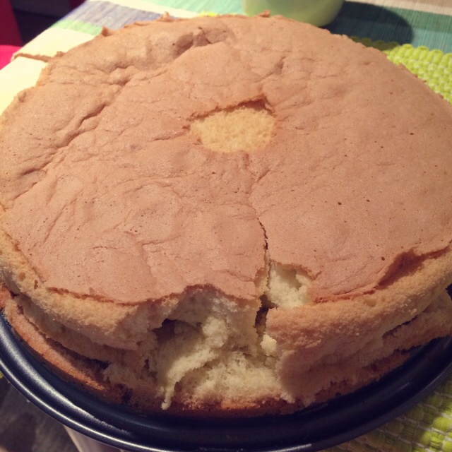 6寸戚风蛋糕（2蛋）