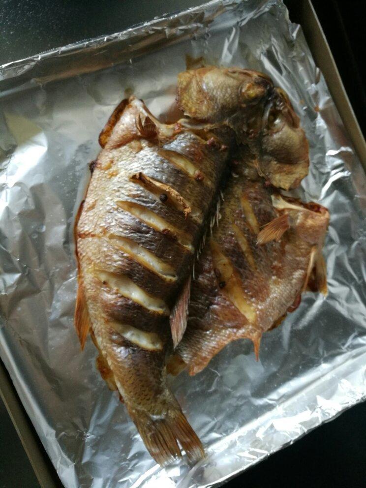 烤箱烤鱼