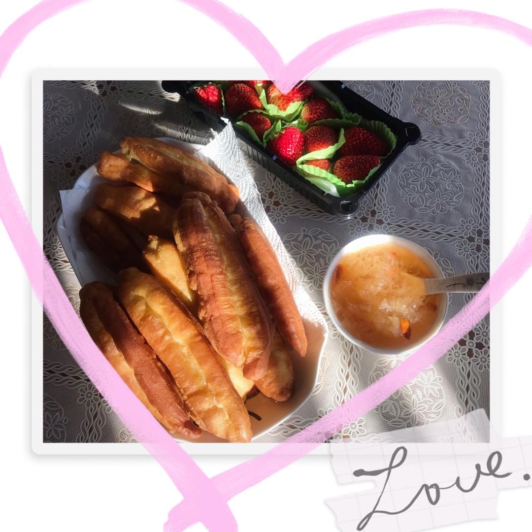 家庭版香酥油条