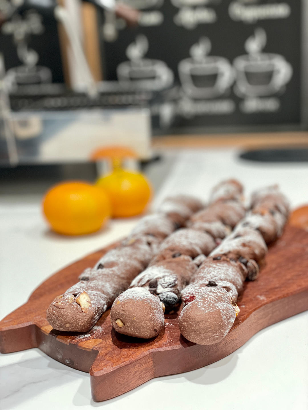 『超香的』全麦可可坚果棒|超级简单的扭棍面包