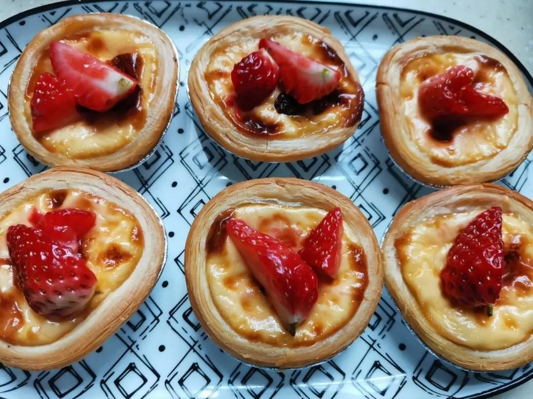 空气炸锅版全蛋葡式蛋挞『秒杀KFC』悠伴空气炸锅