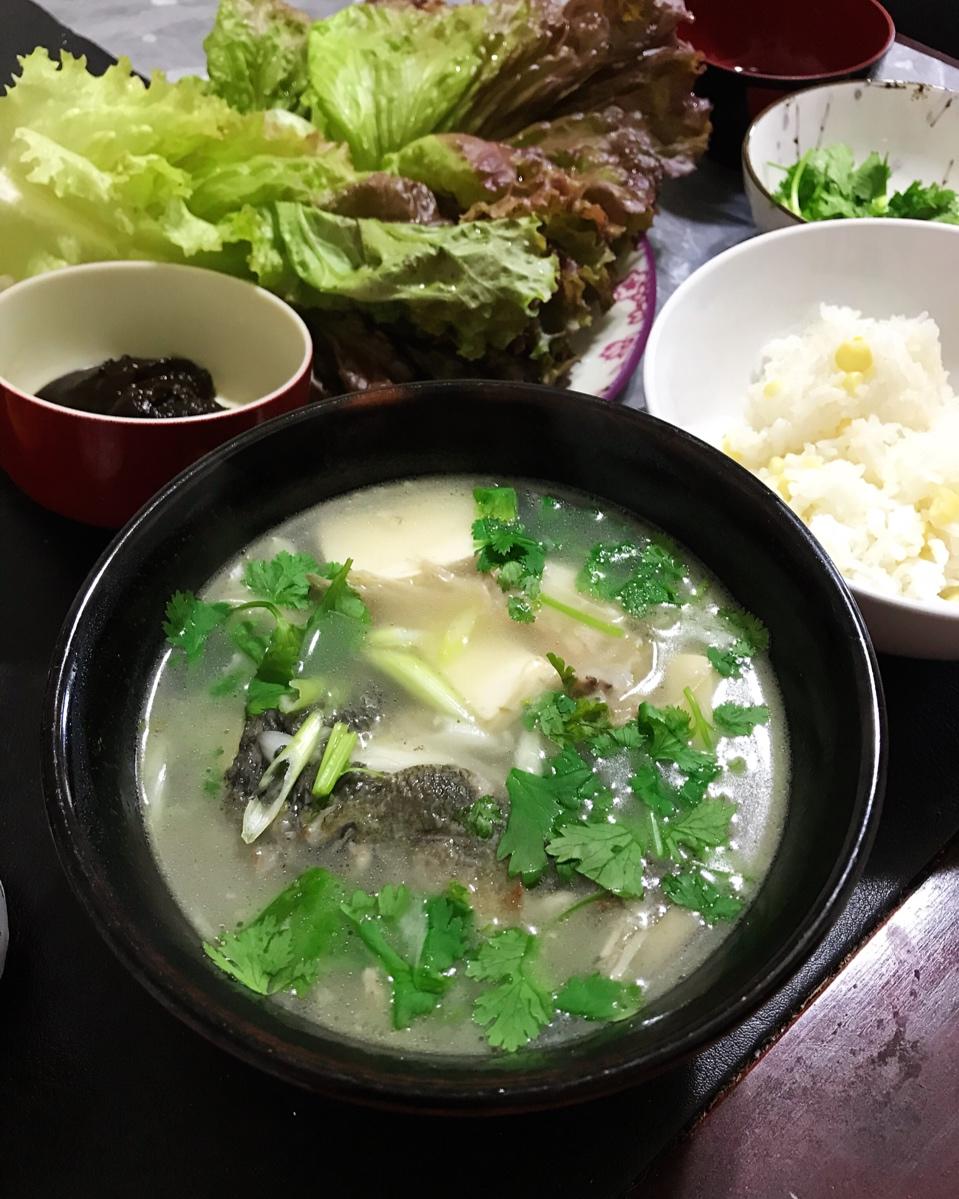 鲈鱼豆腐汤