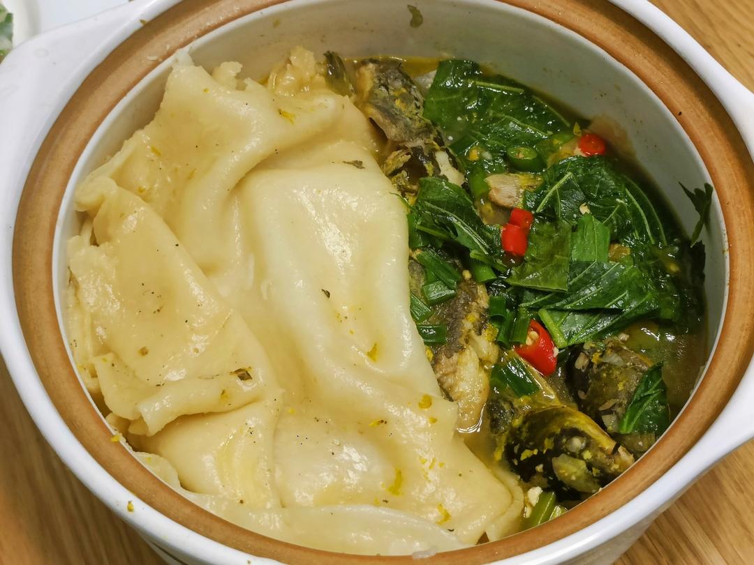 黄骨鱼焖豆腐(昂刺鱼)