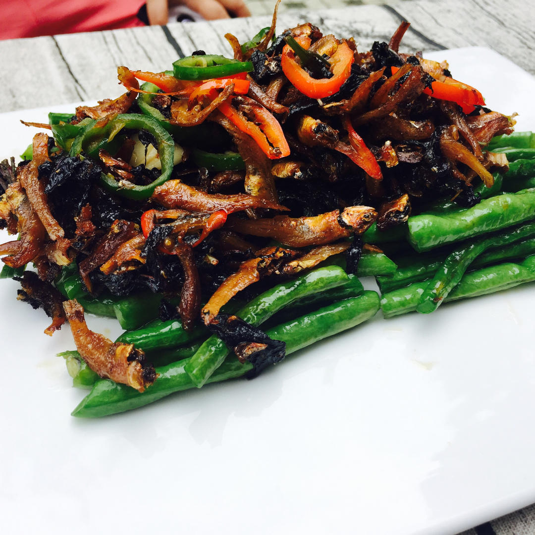 【阿溱】客家小炒鱼干