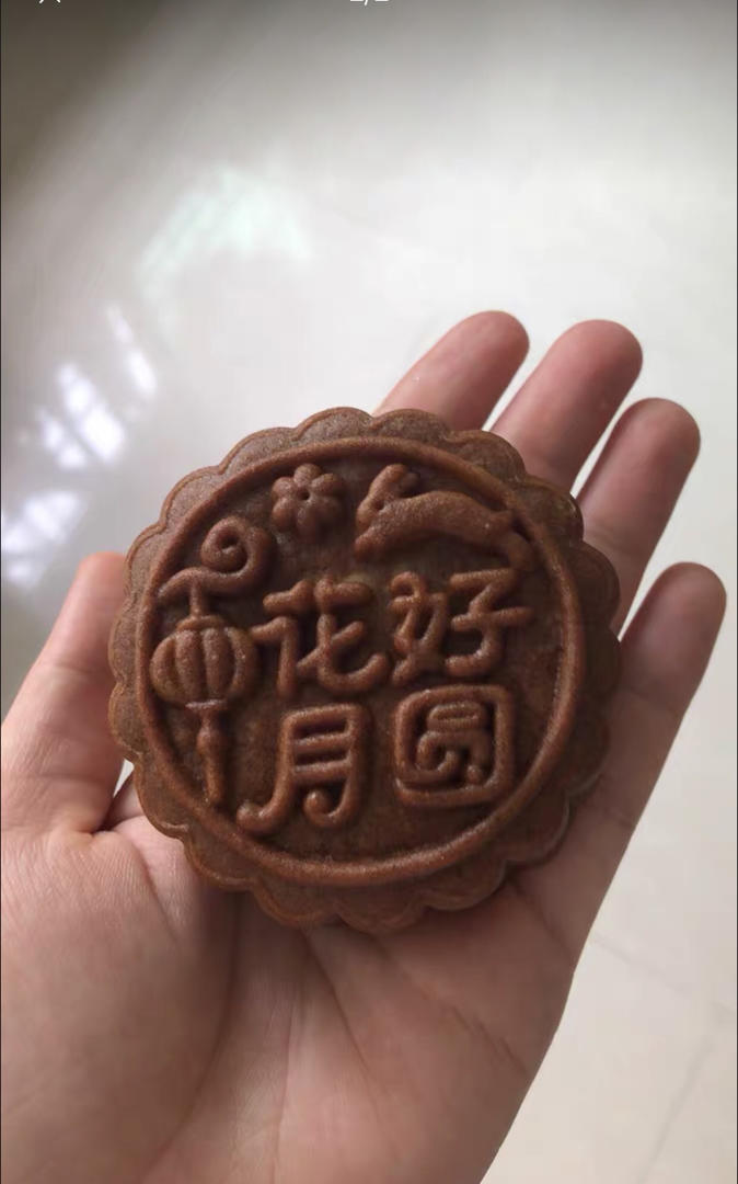 [视频课程]黑糖珍珠月饼，珍珠波波奶茶味~