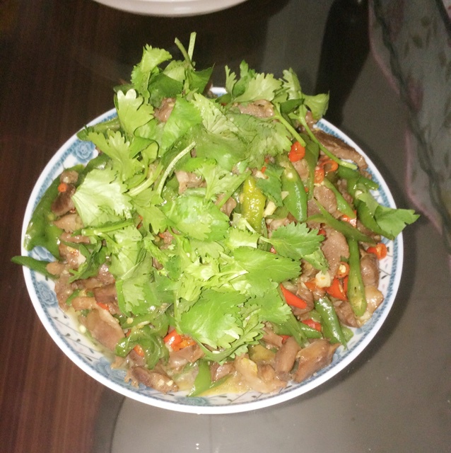 小米椒爆鸡胗