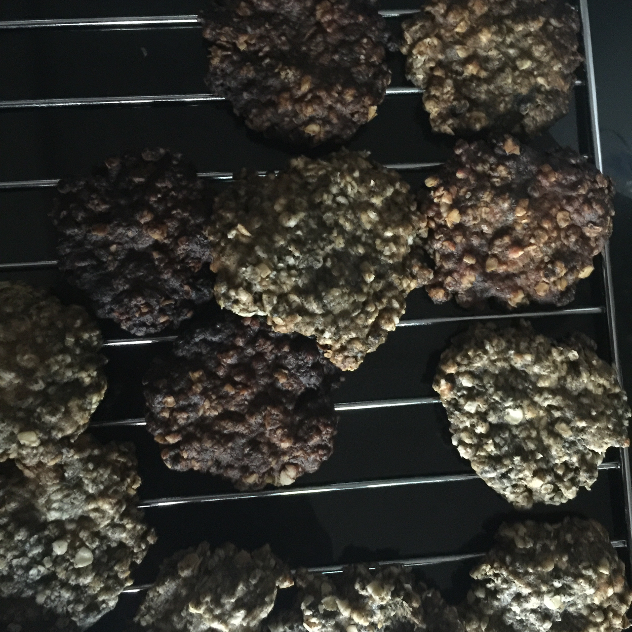 黑芝麻燕麦高纤饼干（无添加，另含植物油减脂配方）