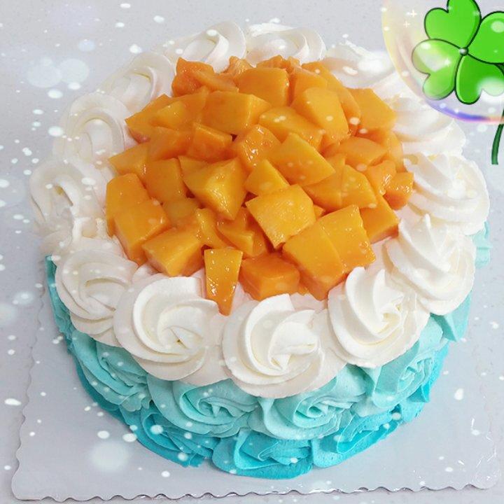 渐变玫瑰蛋糕——给自己的生日蛋糕