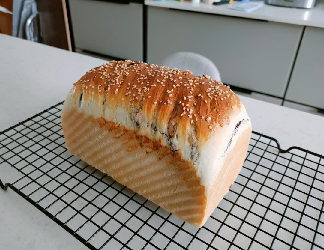 豆沙吐司