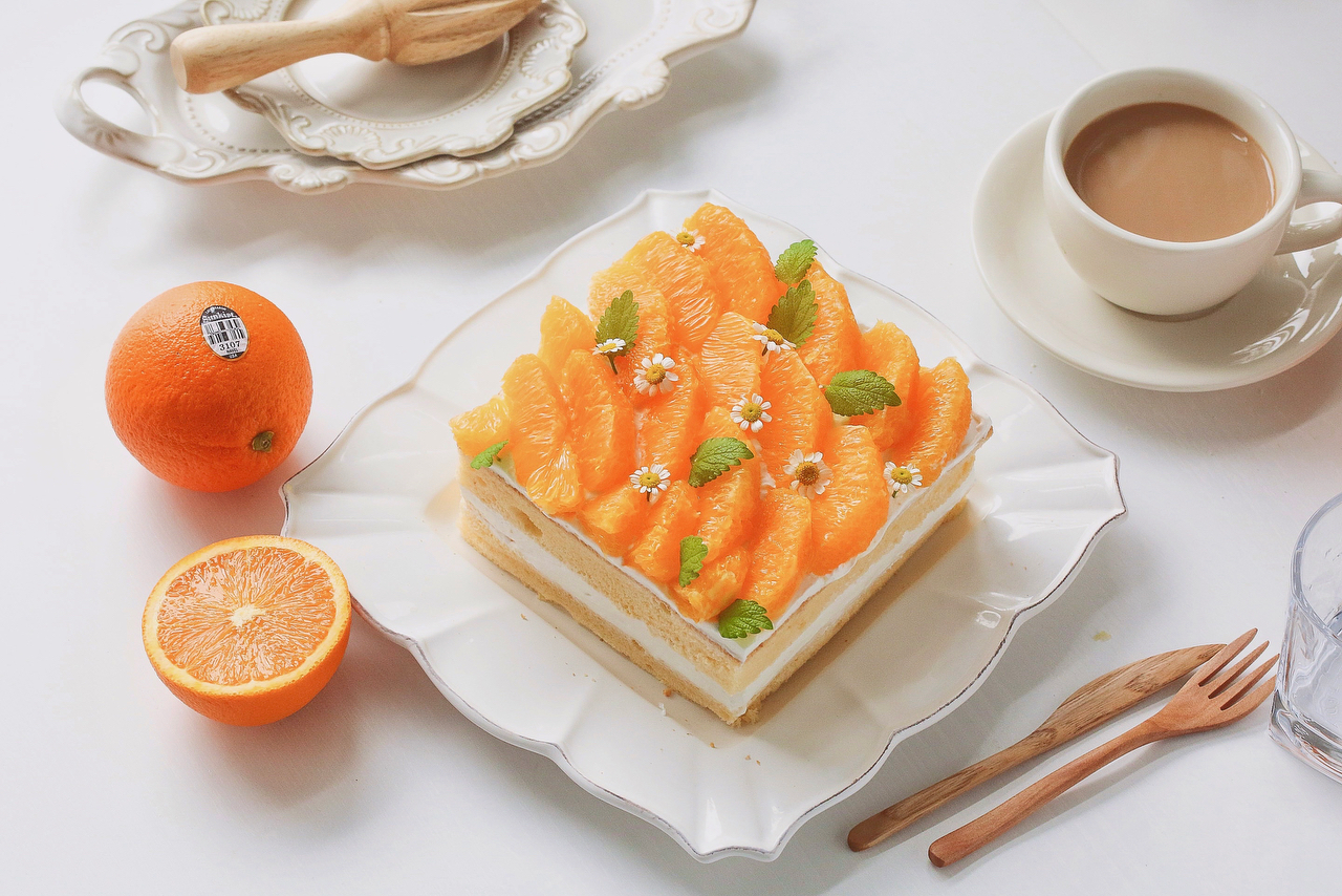 活力鲜橙糯米蛋糕——易操作不翻车绵软配方的做法