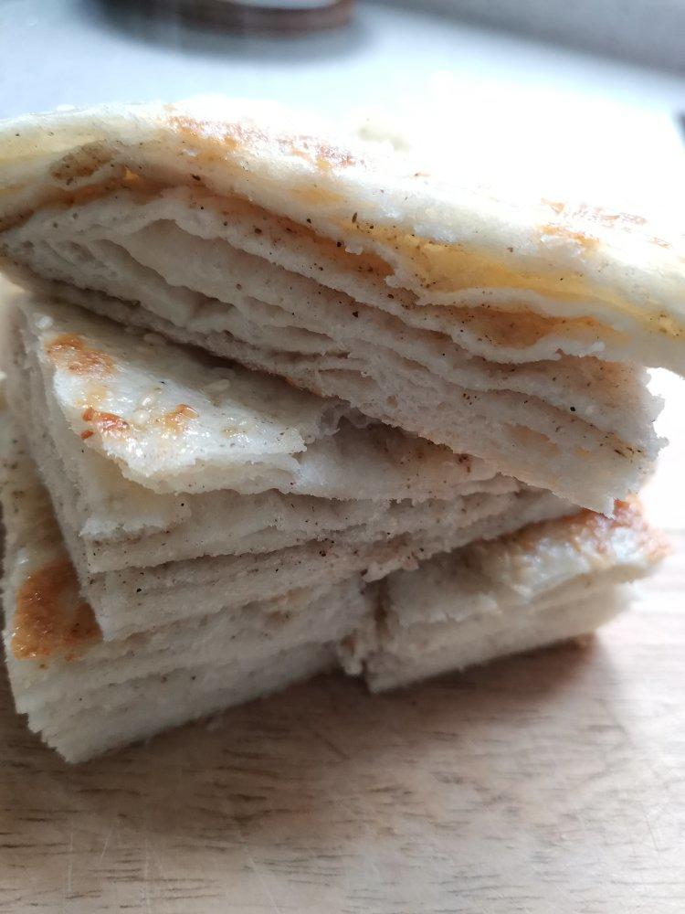 发面千层大饼