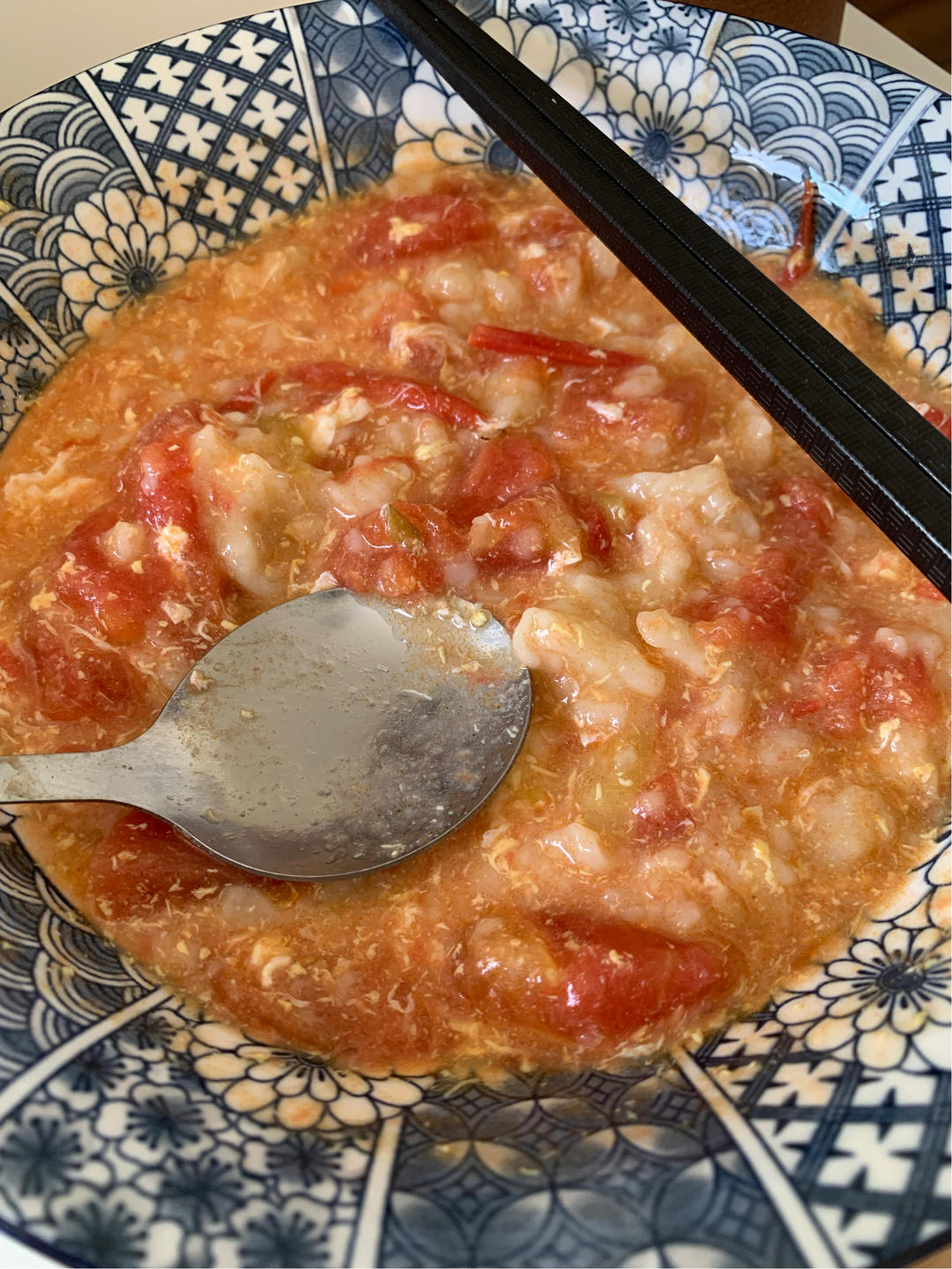 🍅疙瘩汤（附疙瘩不成坨方法）