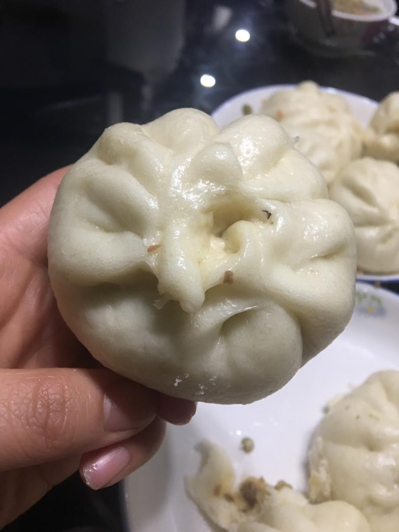 手工包子（肚脐包）